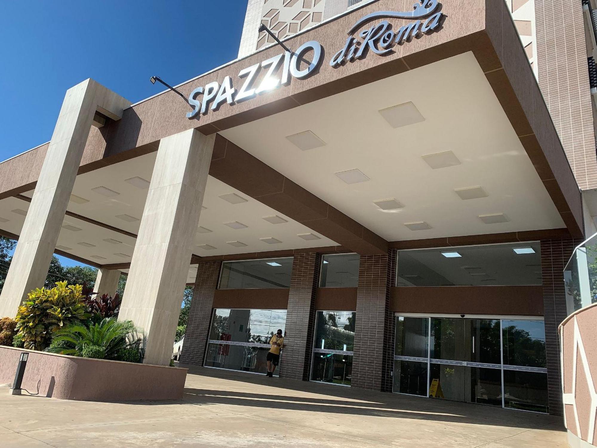Hotel Spazzio Diroma Cafe Da Manha E Acesso Ao Acqua Park Caldas Novas Buitenkant foto