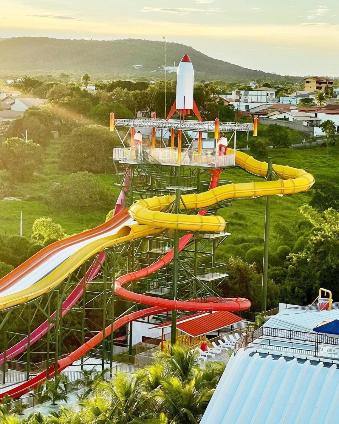 Hotel Spazzio Diroma Cafe Da Manha E Acesso Ao Acqua Park Caldas Novas Buitenkant foto