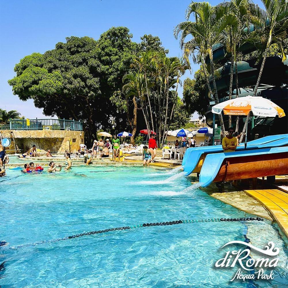 Hotel Spazzio Diroma Cafe Da Manha E Acesso Ao Acqua Park Caldas Novas Buitenkant foto